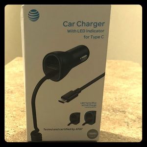 Car Charger with LED Indicator.